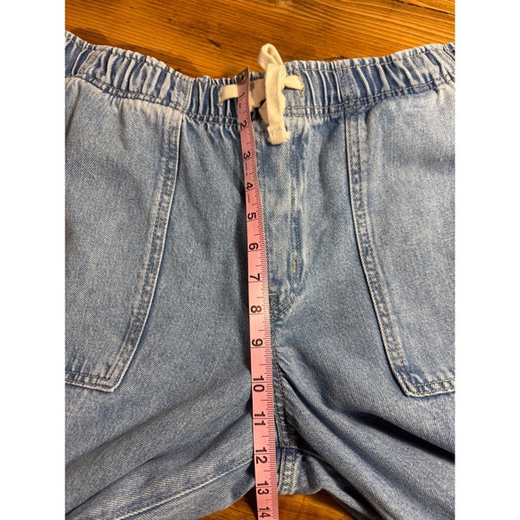 GAP Light Blue Wide-Leg Drawstring Jeans - Picture 10 of 11